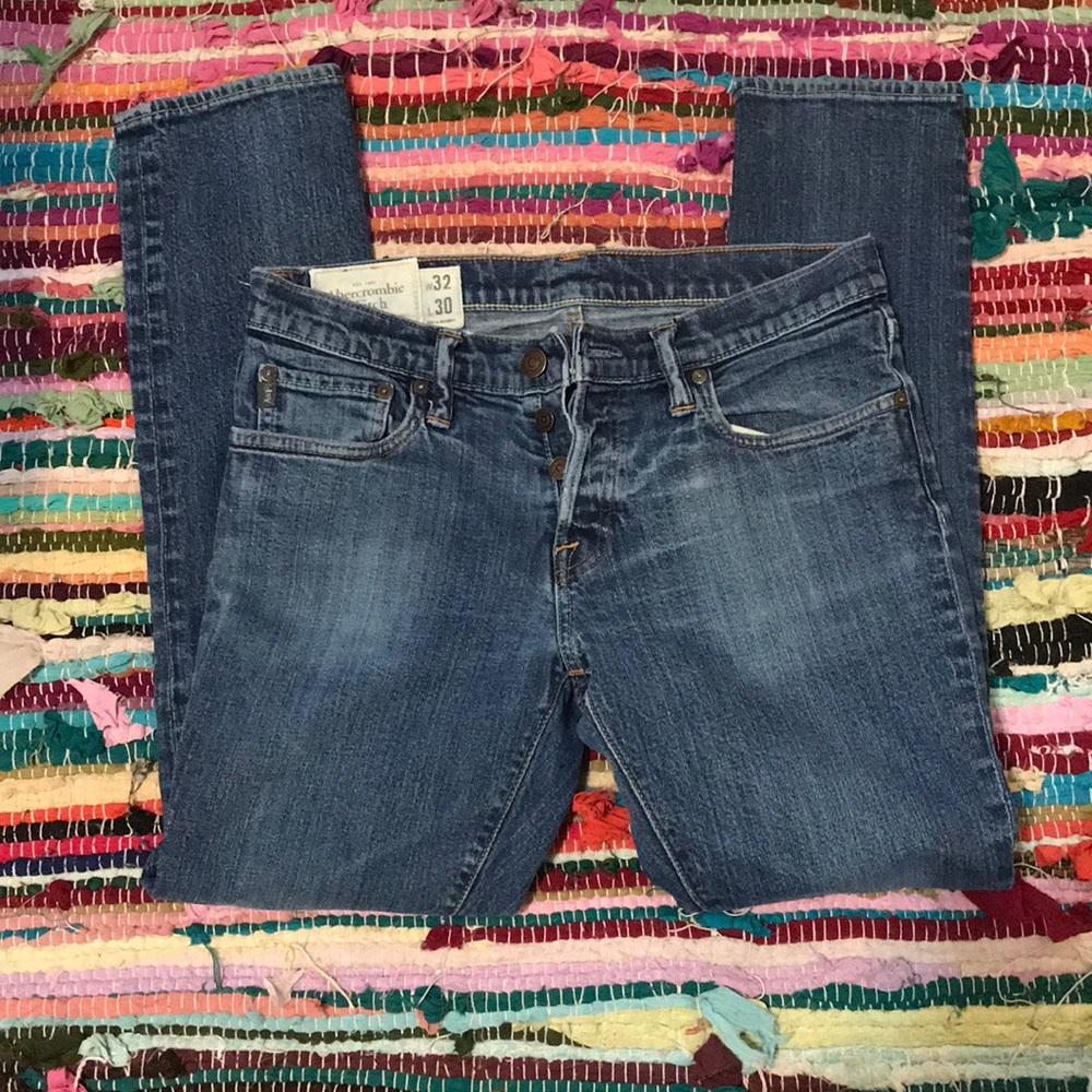Abercrombie & Fitch Blue Women Jeans